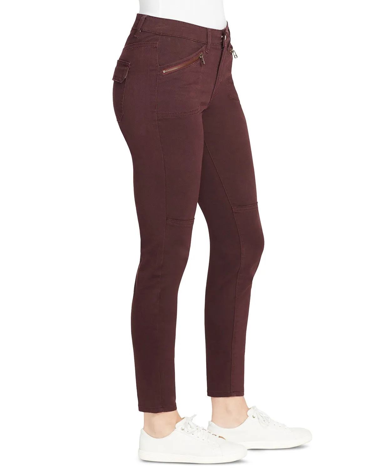 William Rast Women's Jane Cargo Skinny Pants Wine sold by Ruumur product image thumbnail 3