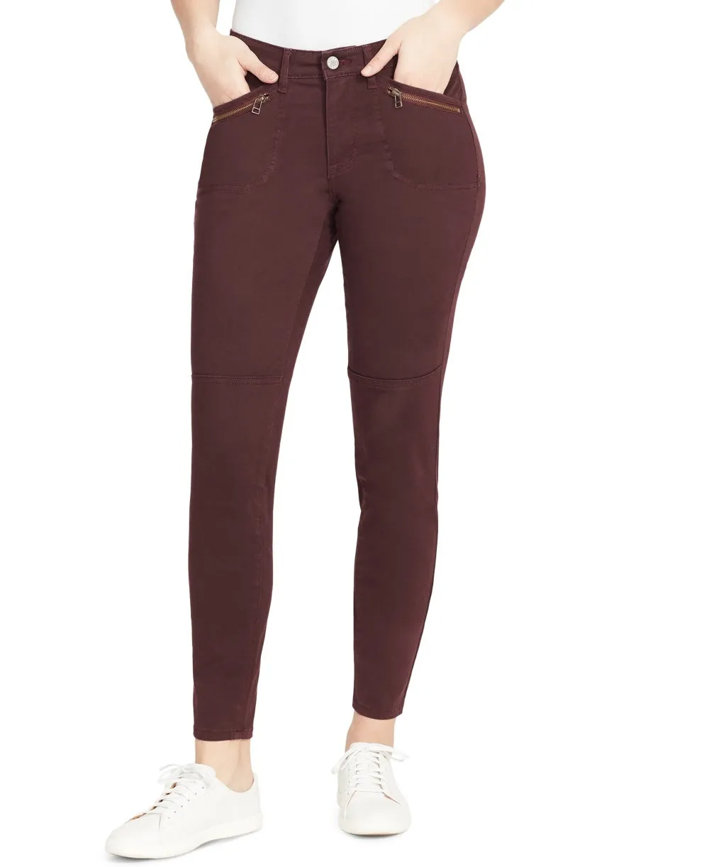 William Rast Women's Jane Cargo Skinny Pants Wine sold by Ruumur product image thumbnail 5