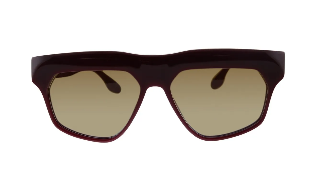 Victoria Beckham Womens Burgundy Sunglasses VB_603S_604_56mm sold by Ruumur