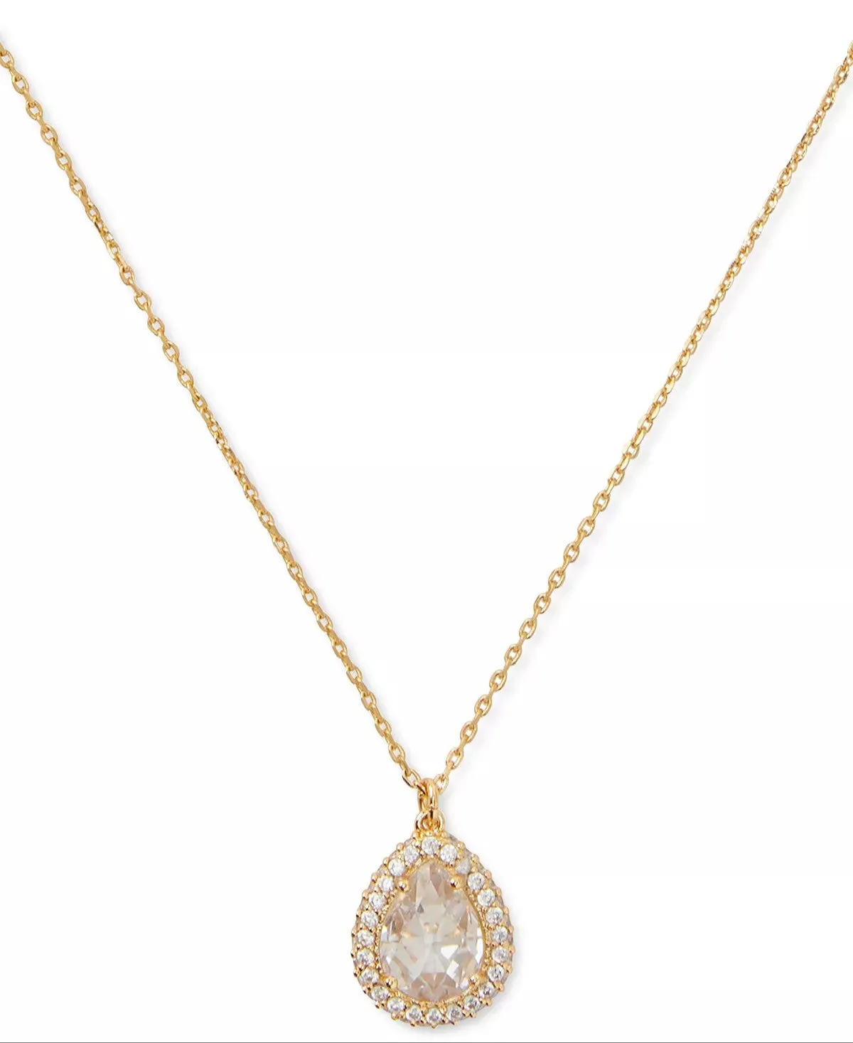 Kate Spade Pavé Halo Mini Pendant Necklace sold by Ruumur product image thumbnail 2