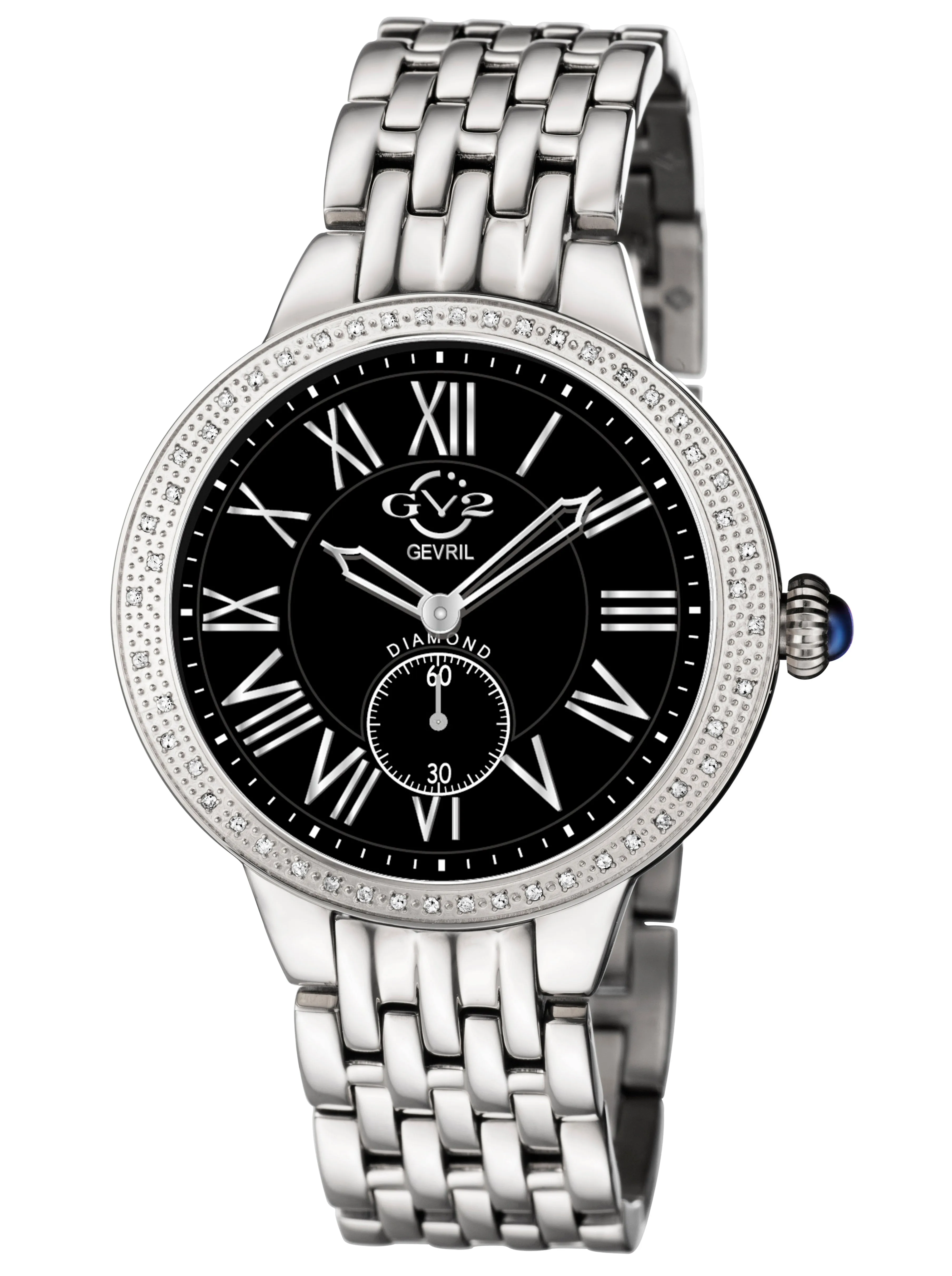 GV2 by Gevril Women's Astor 40mm Quartz Watch 9110 sold by Ruumur