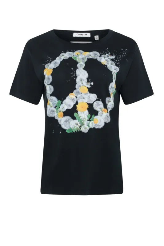 DANDELION PEACE - Wide T-Shirt sold by Ruumur