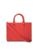 Tory Burch Poppy Orange Emerson Small Zip Tote sold by Ruumur