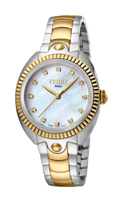 Ferre Milano Women's Donna Torino 34mm Quartz Watch FM1L088M0091 made by Ruumur