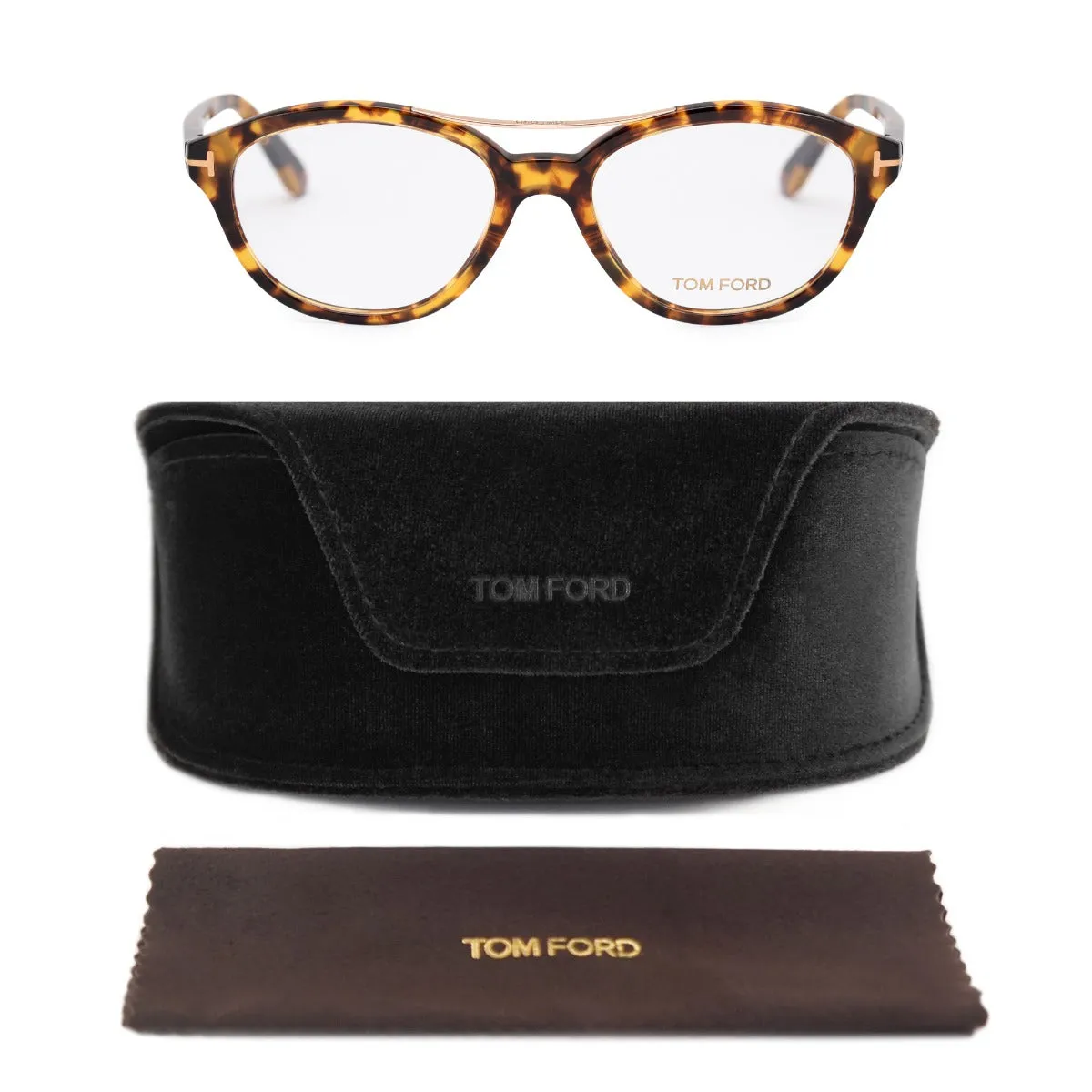 Tom Ford Women's Square Opticals FT5412 056 52 sold by Ruumur product image thumbnail 3