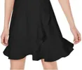 Speechless Women's Crochet Detail Halter Neck Minidress Black Size Large sold by Ruumur
