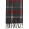 Steve Madden Women's Mid Weight Cozy Plaid Muffler Scarf Gray Size Regular sold by Ruumur