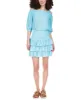 Michael Kors Women's Eyelet Tiered Skirt Blue Size X-Small sold by Ruumur