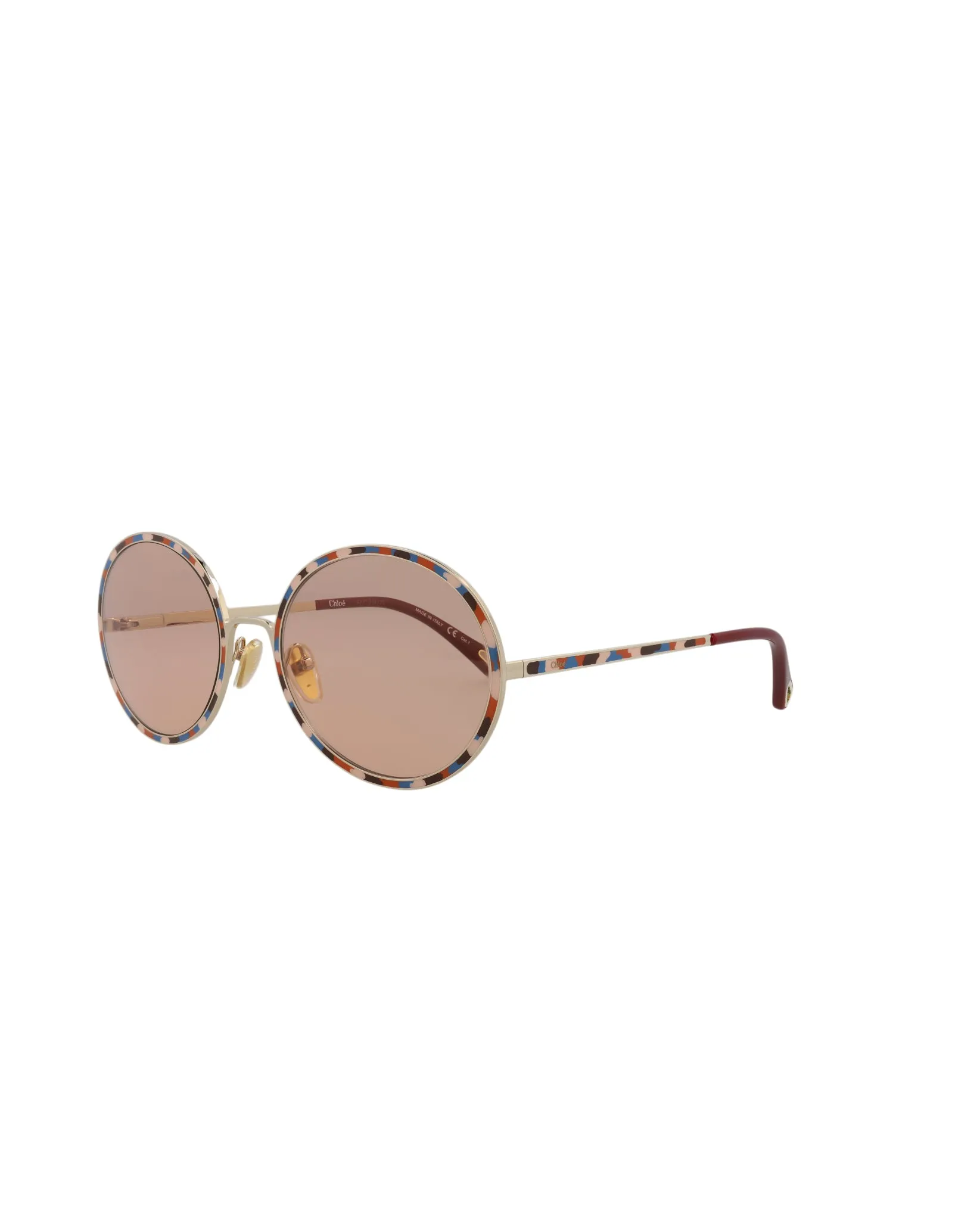 Chloe Round-Frame Metal Sunglasses, Style # CH0100S-30012459002 sold by Ruumur product image thumbnail 2
