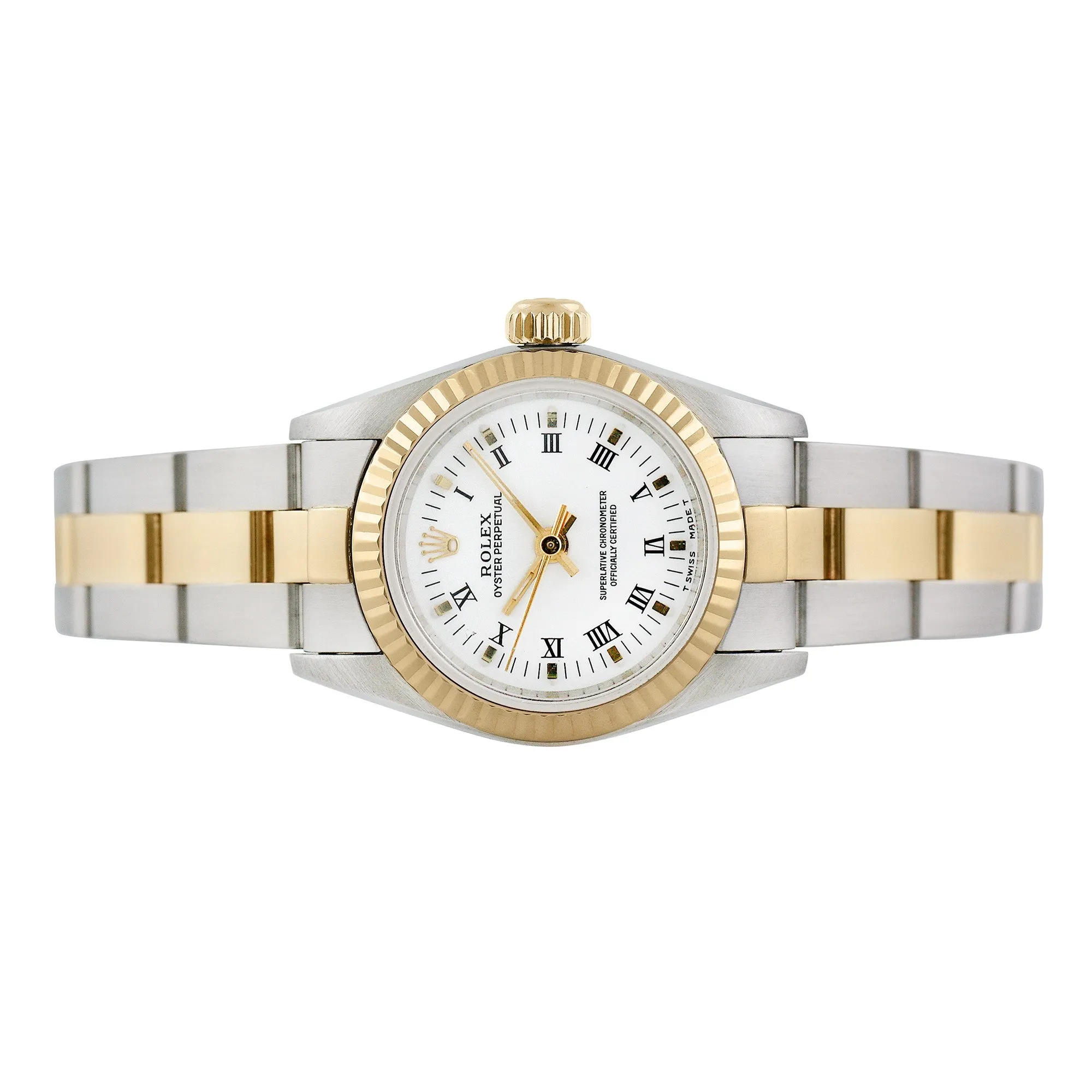 Pre-owned Rolex Ladies Two-tone Oyster Perpetual, item #25 sold by Ruumur product image thumbnail 2