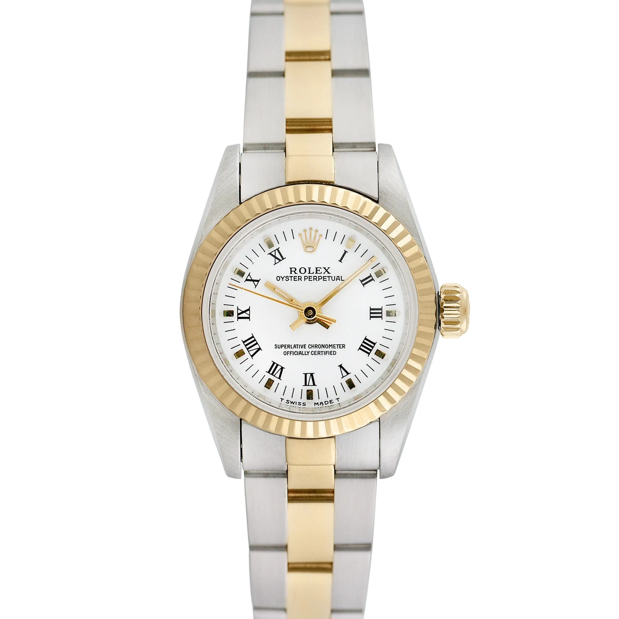 Pre-owned Rolex Ladies Two-tone Oyster Perpetual, item #25 sold by Ruumur