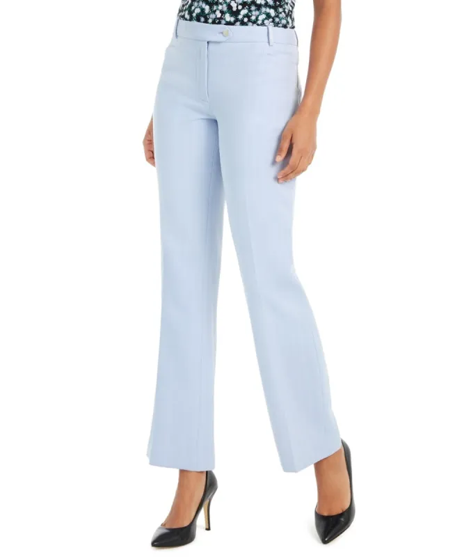 Calvin Klein Women's Modern Fit Pants Blue Size 10 sold by Ruumur