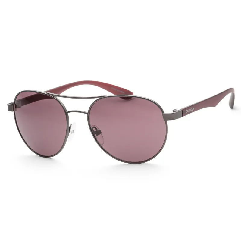 Calvin Klein Women's Fashion 55mm Gunmetal Sunglasses sold by Ruumur