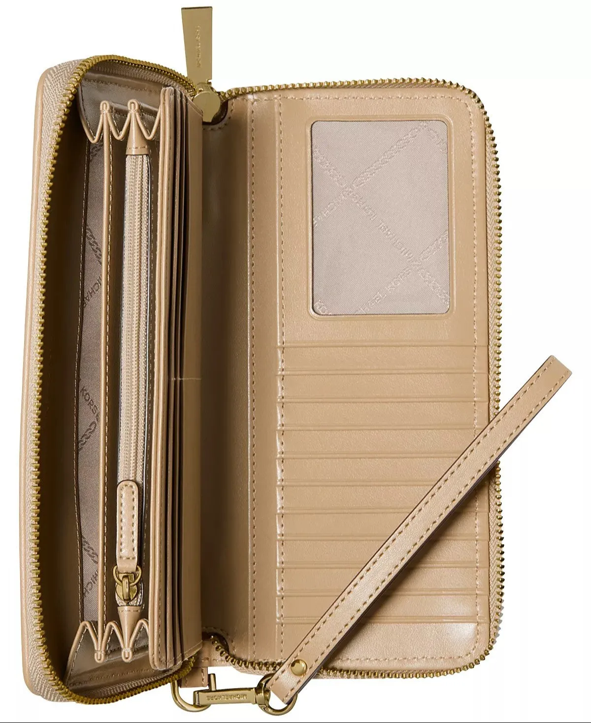 Michael Kors Women's Camel Multi Jet Set Travel Continental Wallet sold by Ruumur product image thumbnail 2