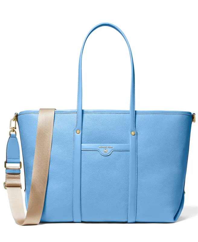 Michael Kors Beck Large Pebbled Leather Tote Bag sold by Ruumur