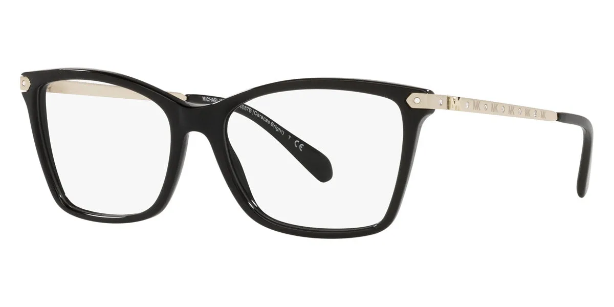 Michael Kors Women's MK4087B-3005-53 Fashion 53mm Black Opticals sold by Ruumur