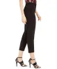 Calvin Klein Women's Piped Trim Cropped Pants Black Size 6 sold by Ruumur