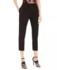 Calvin Klein Women's Piped Trim Cropped Pants Black Size 6 sold by Ruumur