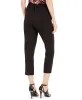 Calvin Klein Women's Piped Trim Cropped Pants Black Size 6 sold by Ruumur