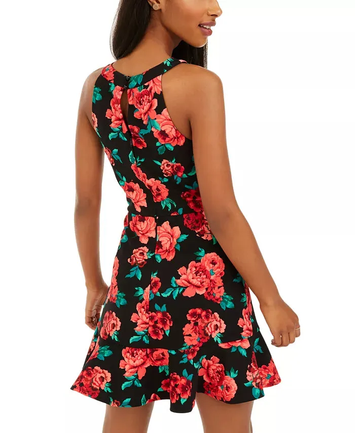 BCX Women's Floral-Print Flounce Dress Red Size 7 sold by Ruumur product image thumbnail 2