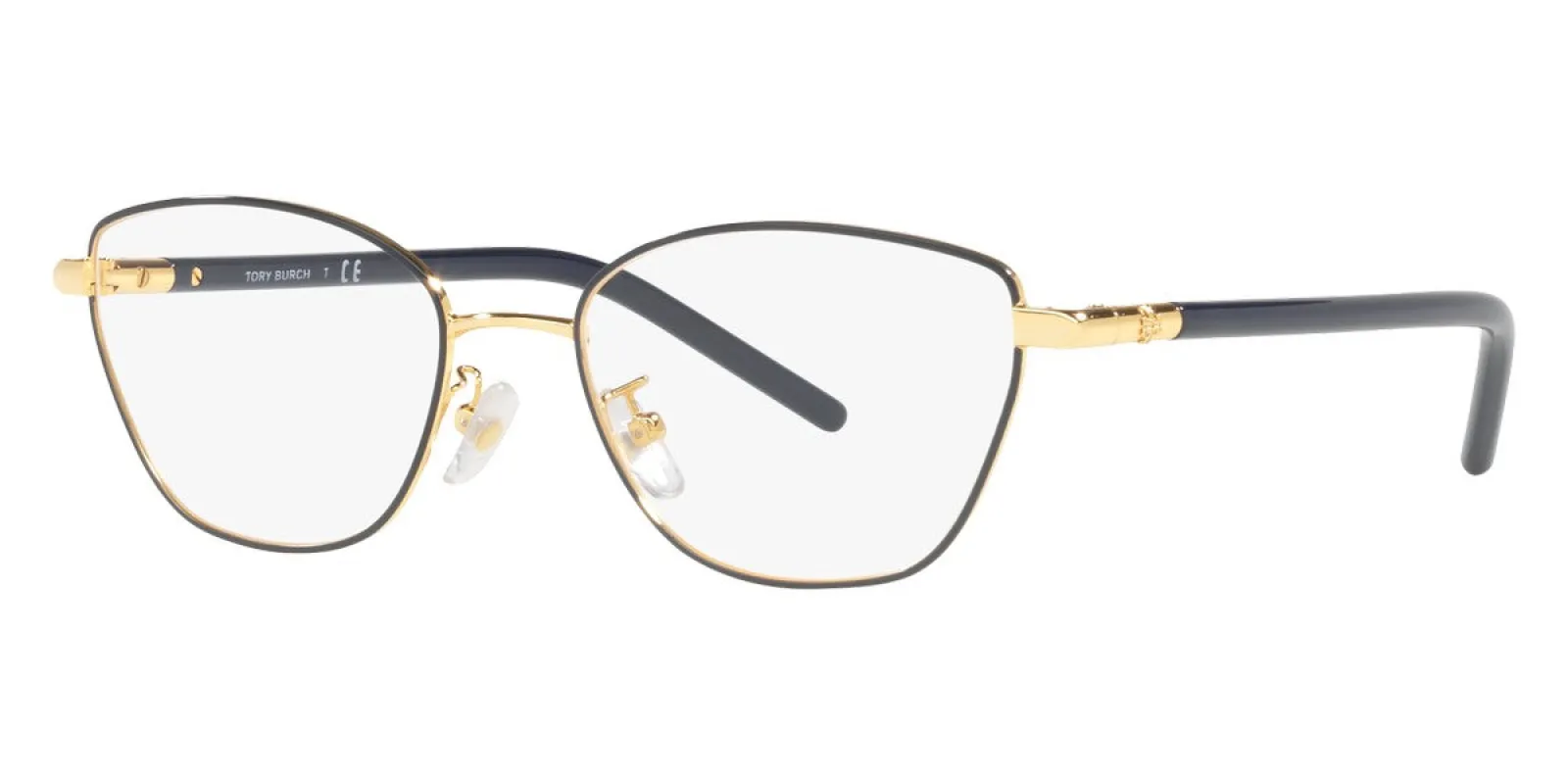 Tory Burch Women's 52mm Shiny Gold Navy Opticals TY1074-3311-52 sold by Ruumur
