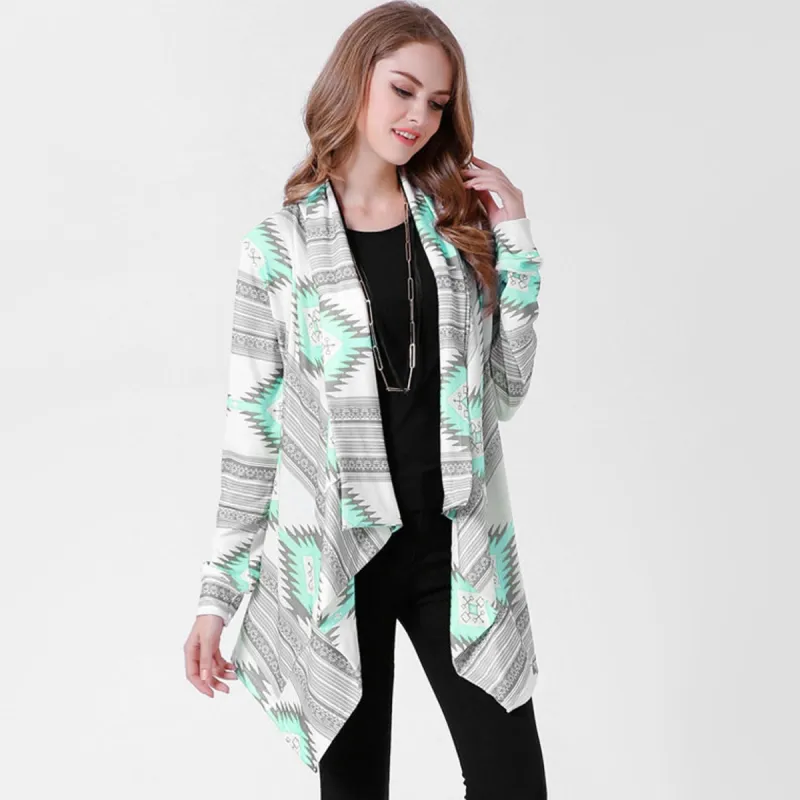 Women Open Front Cardigan Long Sleeve Shawl Neck Breathable Cardigan Well Collection w/ T-Shirt Tank Jeans Leggings sold by Ruumur
