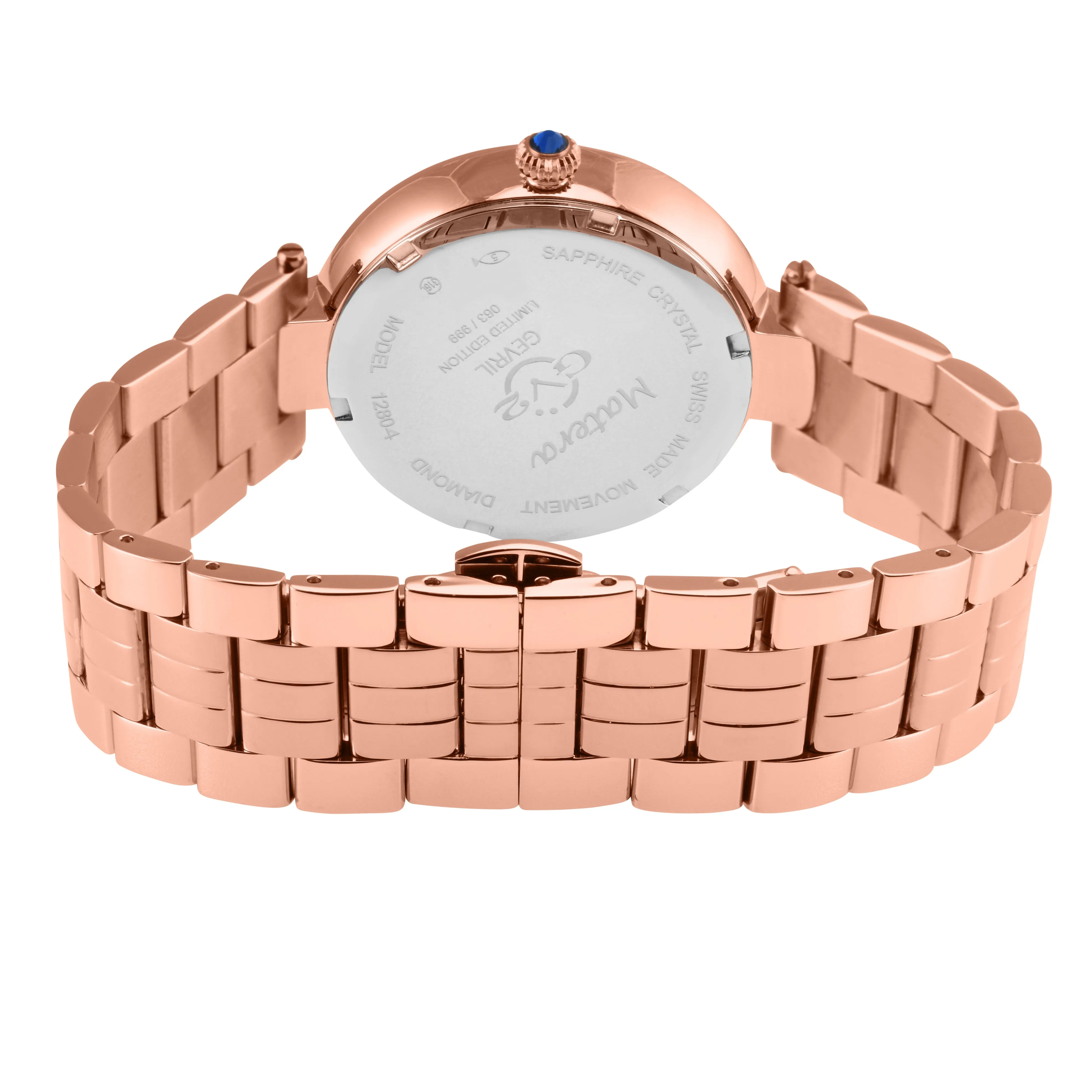 GV2 by Gevril Women's Matera 35mm Quartz Watch 12804B sold by Ruumur product image thumbnail 3
