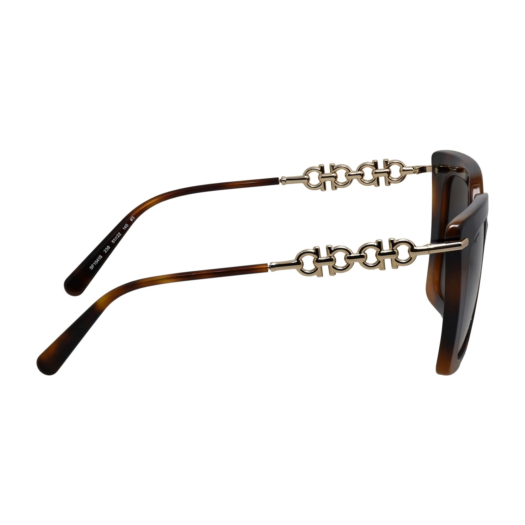 Salvatore Ferragamo Womens Havana Sunglasses SF_1041S_238 sold by Ruumur product image thumbnail 3