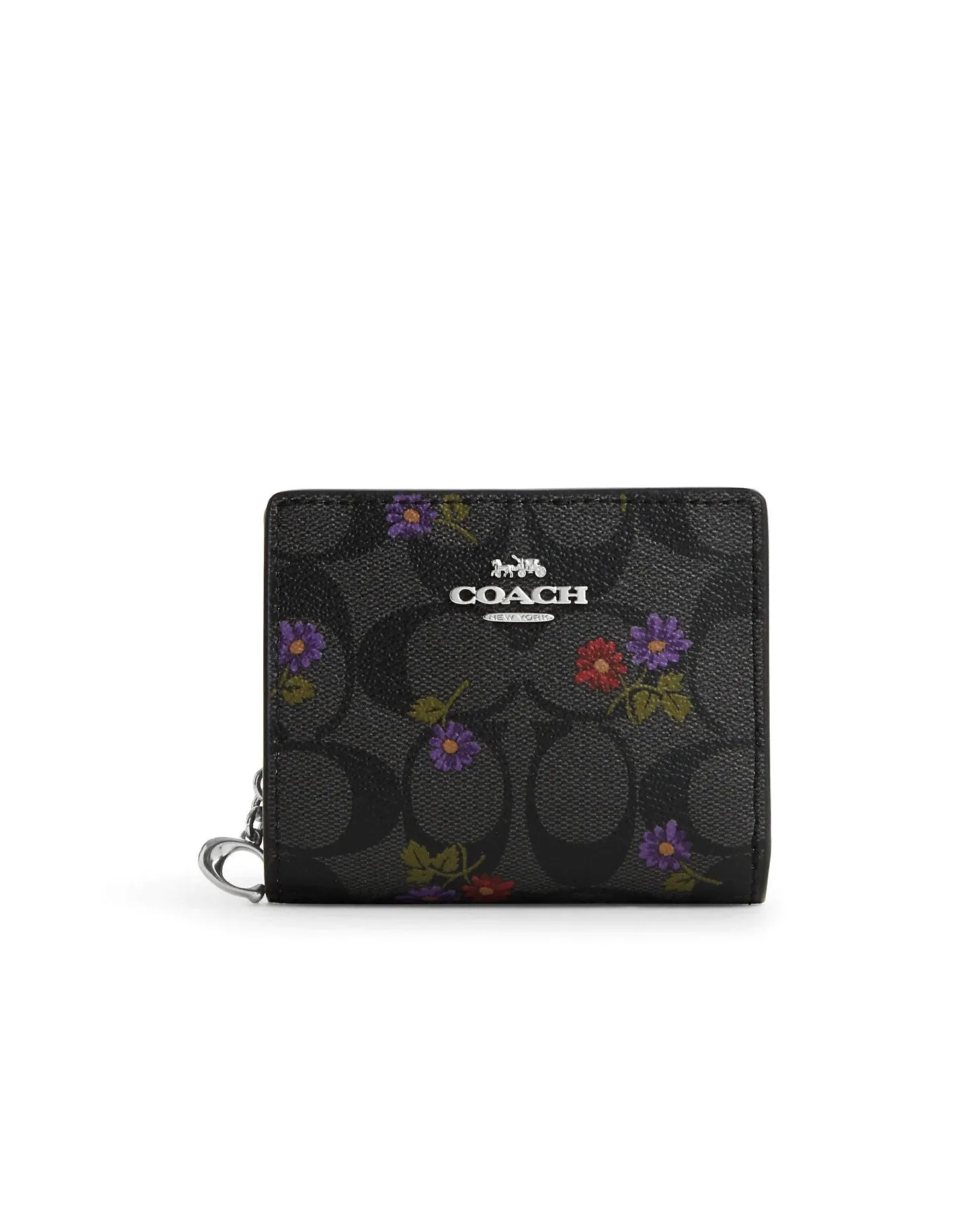 Coach Snap Wallet In Signature Canvas With Country Floral Print sold by Ruumur