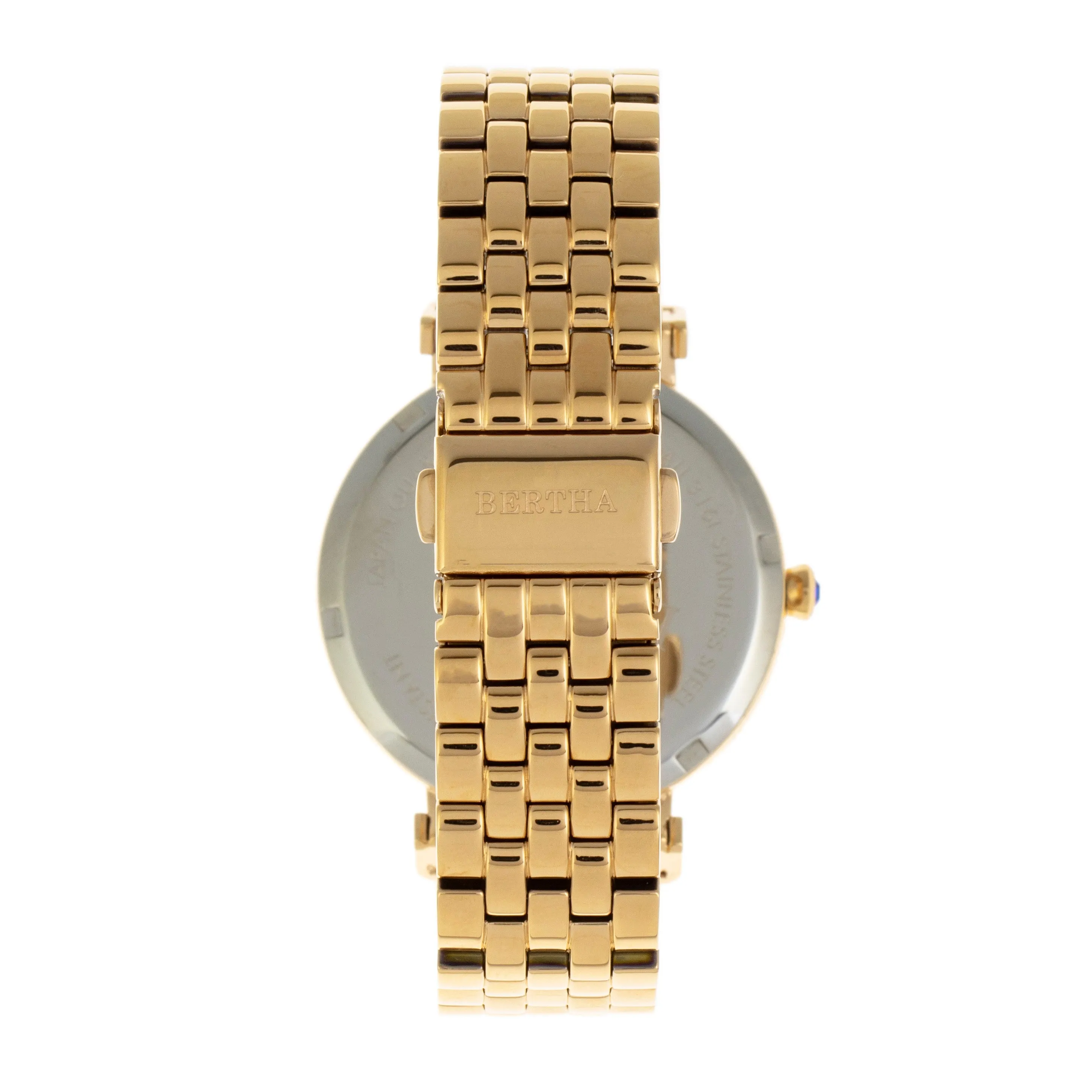 Bertha Emily Mother-Of-Pearl Bracelet Watch - Gold sold by Ruumur product image thumbnail 2