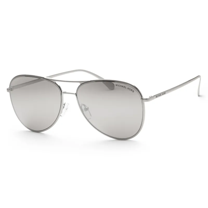 Michael Kors Women's 59mm Silver Sunglasses MK1089-12086G-59 sold by Ruumur