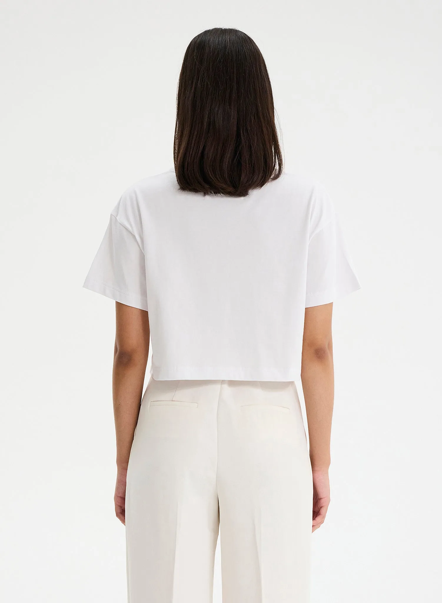 CHUCK - Collar Rib Crop Top sold by Ruumur product image thumbnail 3