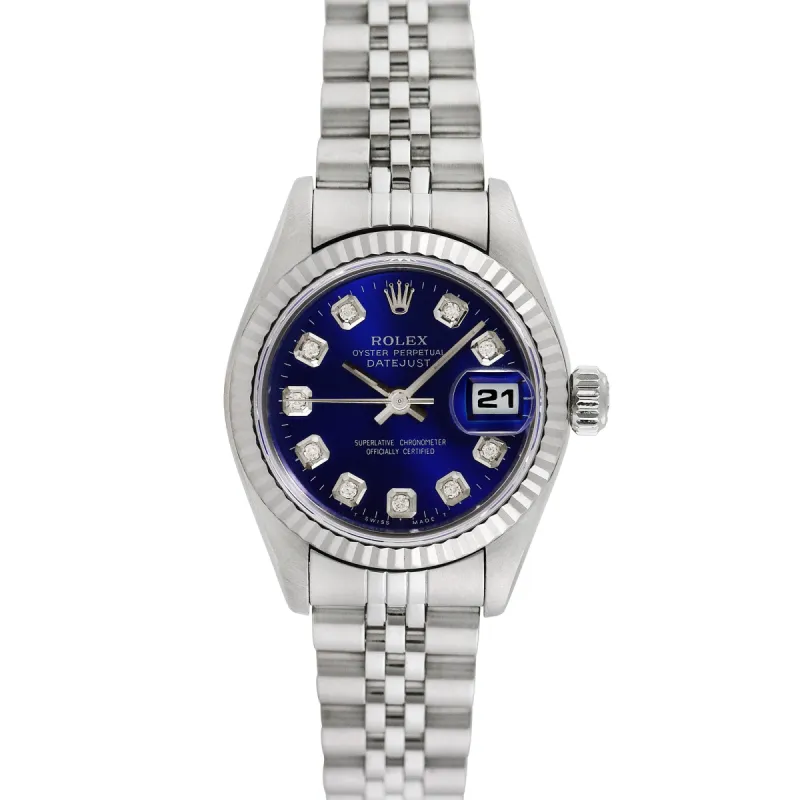 Pre-owned Rolex Ladies Stainless Steel Datejust #57 sold by Ruumur