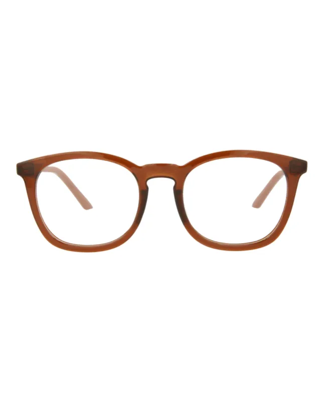 Puma Round-Frame Injection Optical Frames, style # PU0389O-30013298004 sold by Ruumur