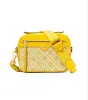 Tory Burch Goldfinch T Monogram Jacquard Camera Bag sold by Ruumur