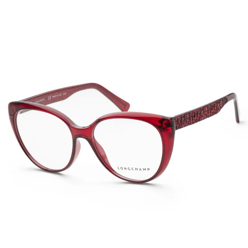 Longchamp Women's LO2682-602 Fashion 55mm Wine Opticals sold by Ruumur