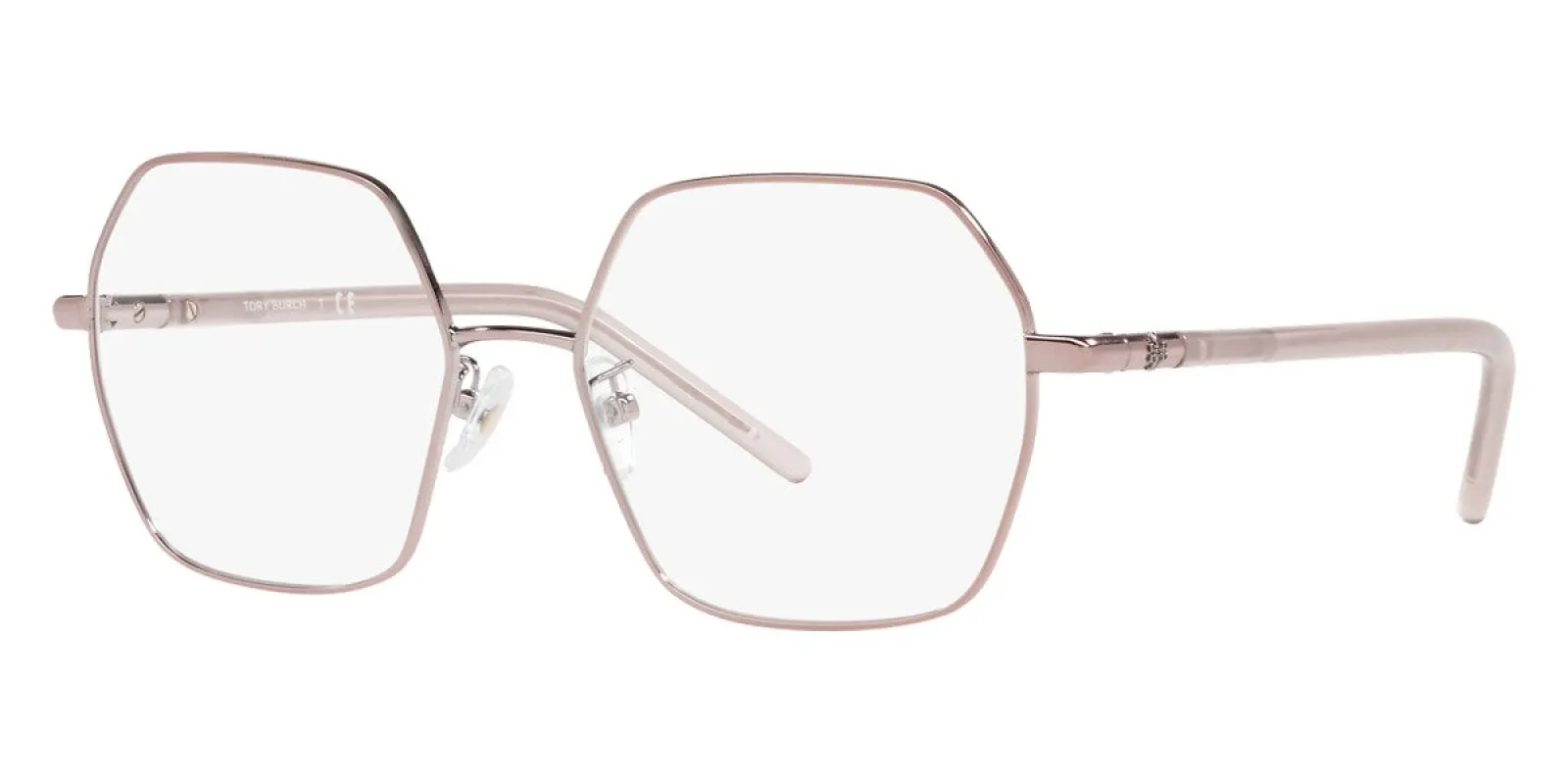 Tory Burch Women's 54mm Shiny Rose Gold Opticals TY1072-3313 sold by Ruumur