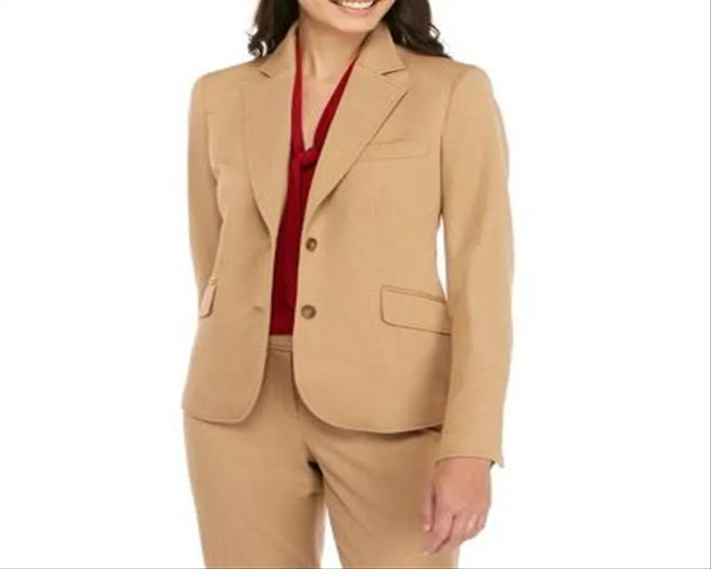Anne Klein Women's Suit Wear to Work Jacket Brown Size 12 sold by Ruumur