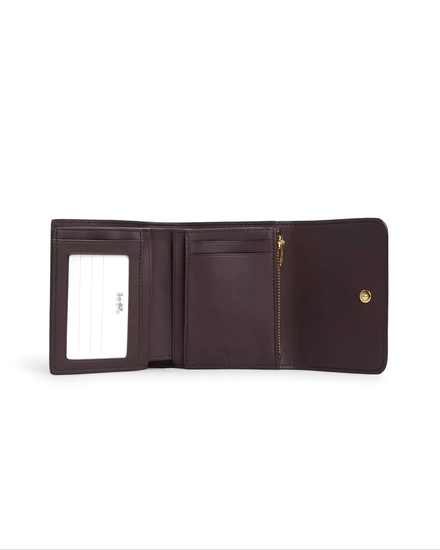 Coach Small Trifold Wallet In Blocked Signature Canvas sold by Ruumur product image thumbnail 2