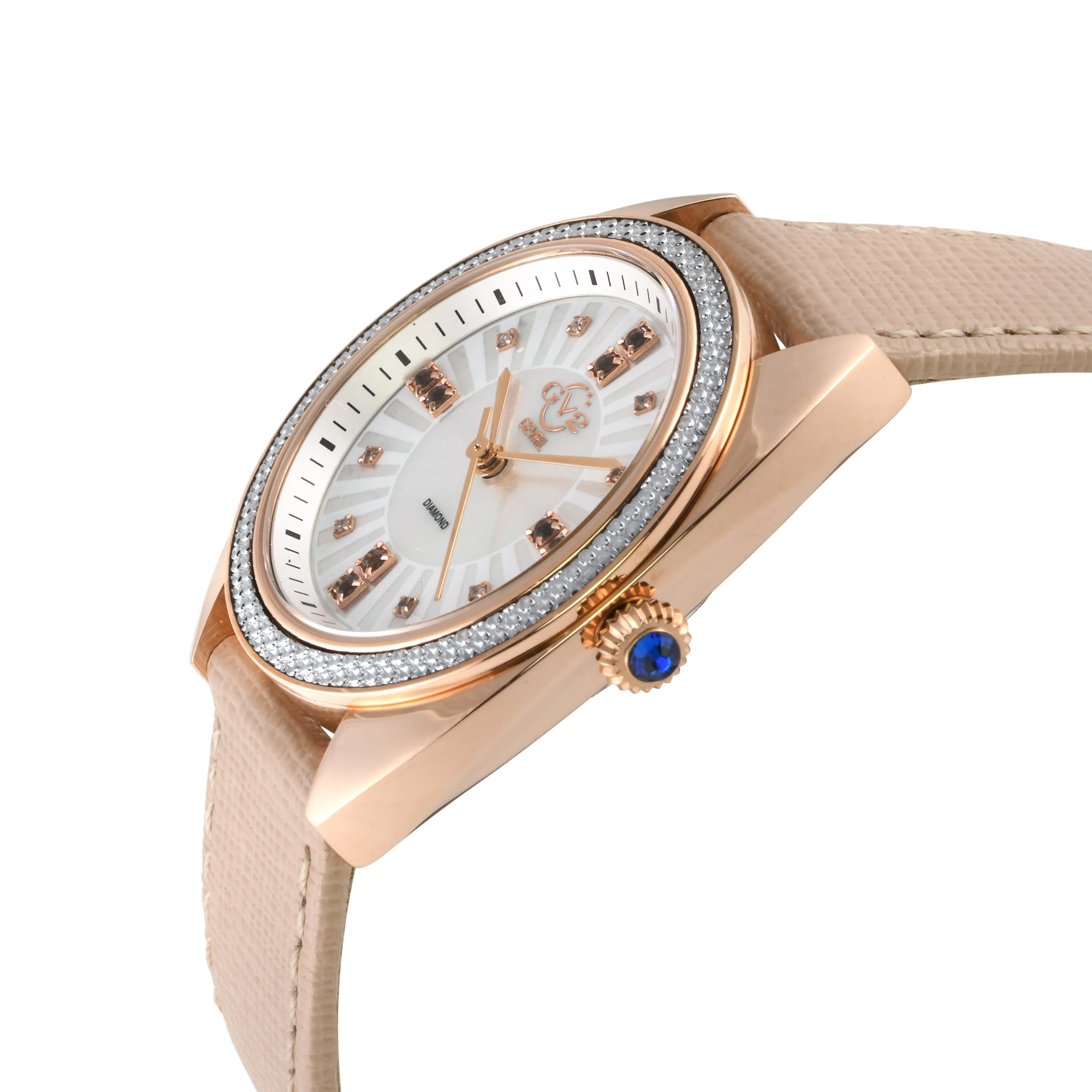 GV2 by Gevril Women's Palermo 35mm Quartz Watch 13103 sold by Ruumur product image thumbnail 2