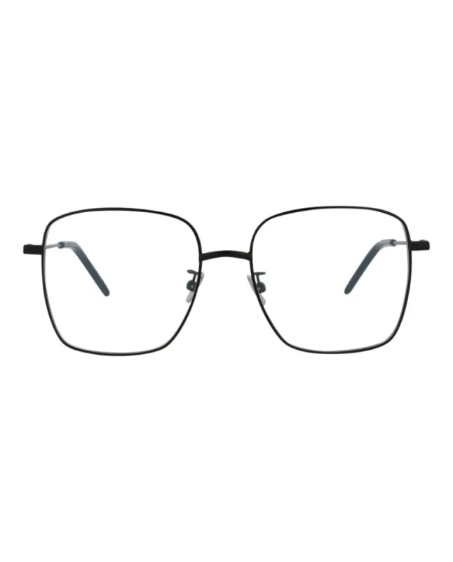 Saint Laurent Square-Frame Metal Sunglasses sold by Ruumur