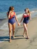 Women's Anchors Aweigh One Piece Swimsuit sold by Ruumur