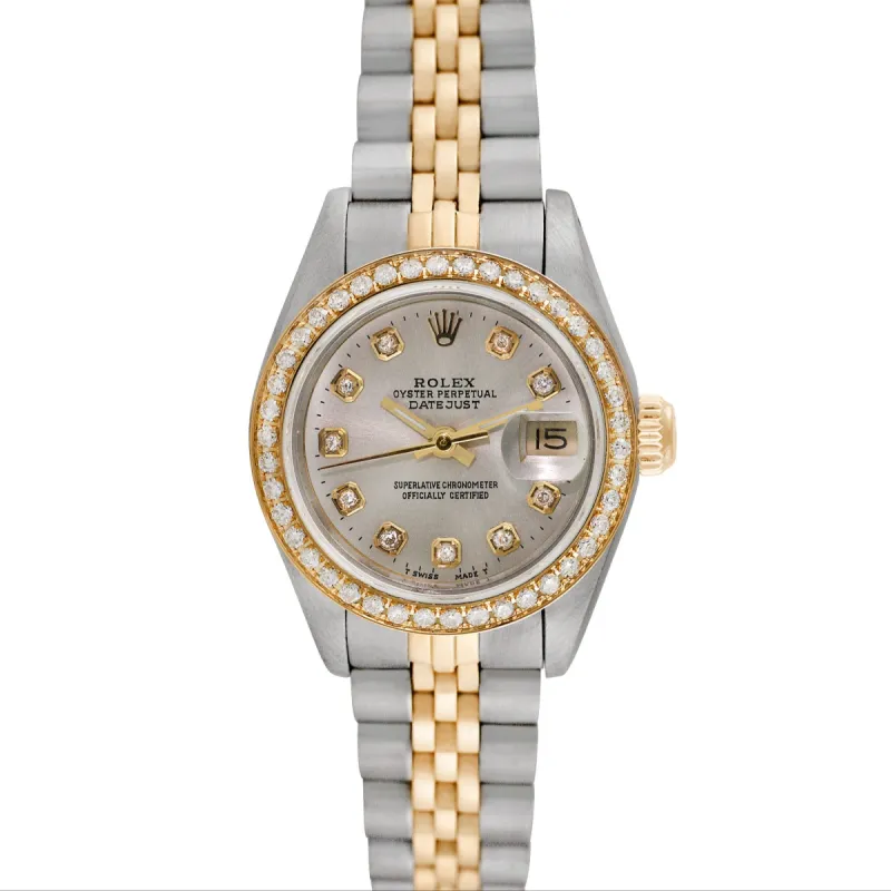 Pre-owned Rolex Ladies Two-tone Datejust #63 sold by Ruumur