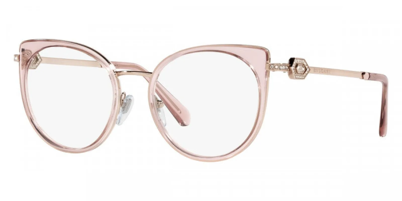 Bulgari Women's 51 mm Rose Gold and Transparent Pi Opticals BV2228B-2023-49 sold by Ruumur