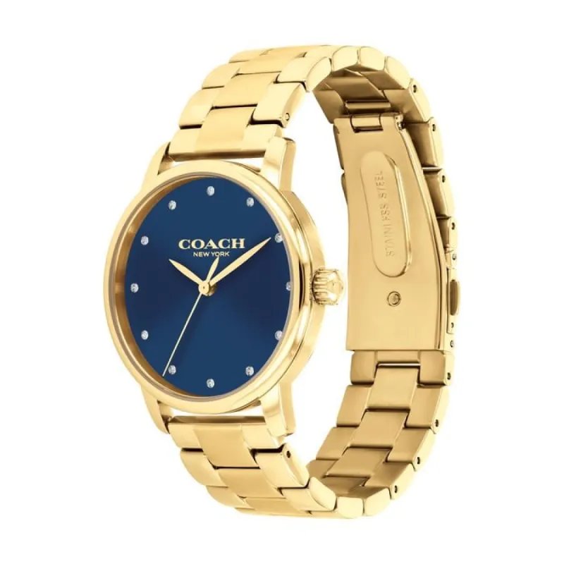 Coach Women's Grand 36mm Quartz Crystal Dial Watch 14502925 sold by Ruumur