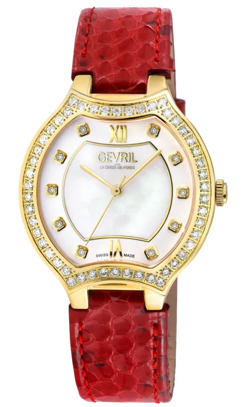 Gevril Women's Lugano 35mm Quartz Watch 11221 made by Ruumur