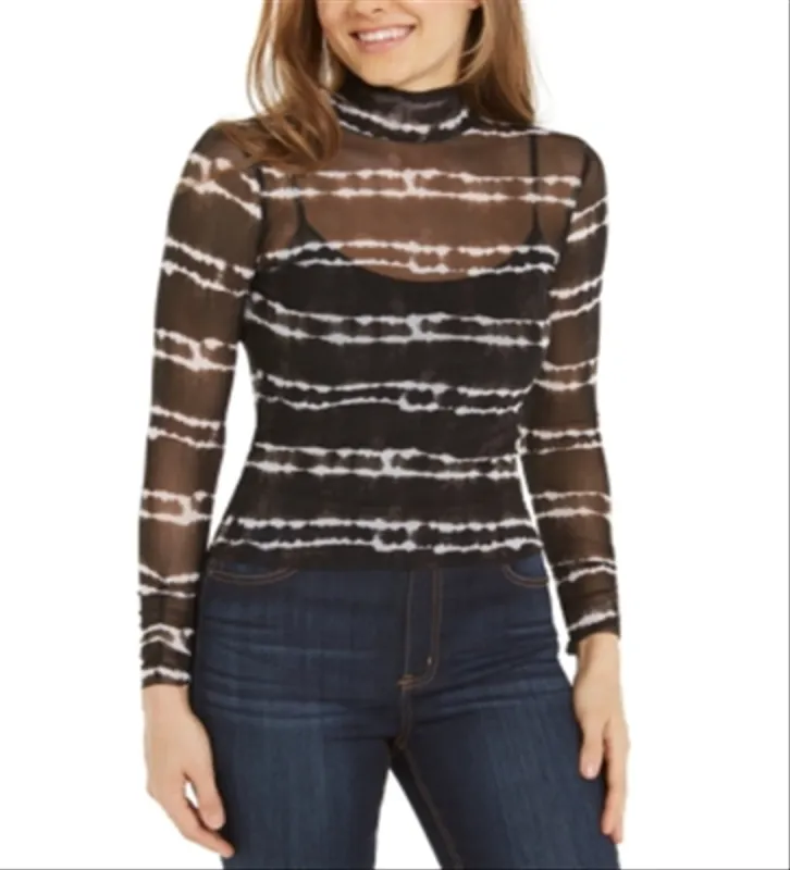 Love Fire Women's Mock Neck T-Shirt Black Size XS sold by Ruumur