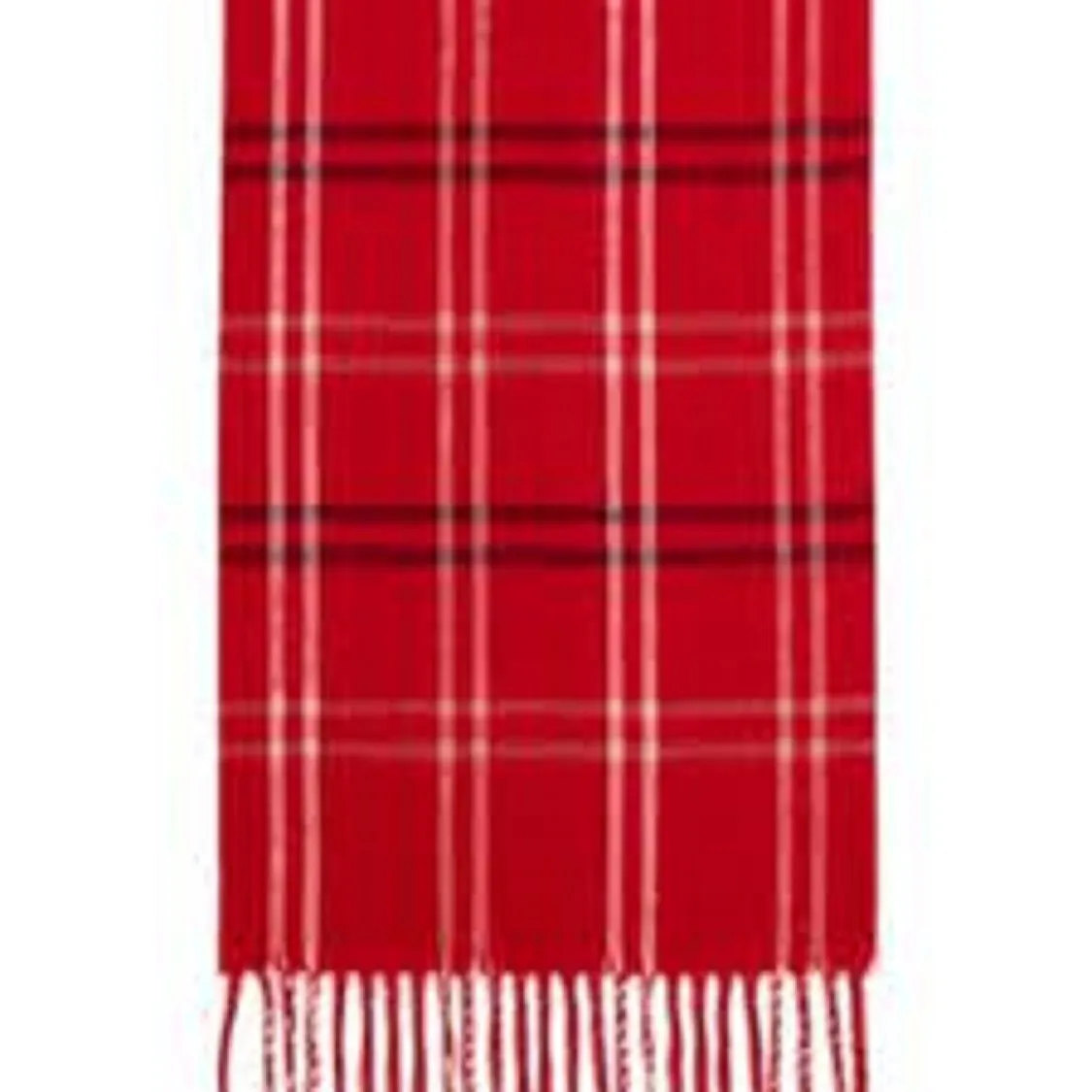 Steve Madden Women's Mid Weight Cozy Plaid Muffler Scarf Red Size Regular sold by Ruumur product image thumbnail 2