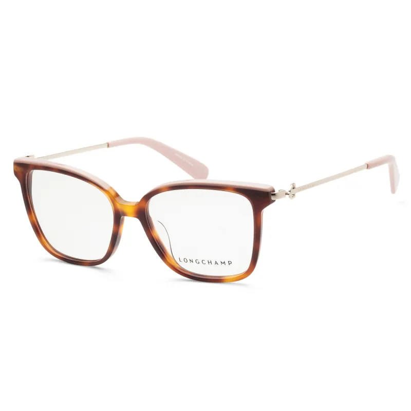 Longchamp Women's LO2676-226 52mm Warm Havana Square Opticals sold by Ruumur