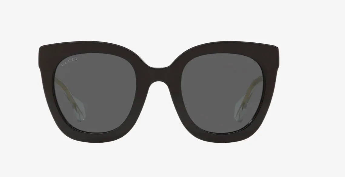 Gucci Butterfly Sunglasses Black/Grey Gradient/Crystal 54mm sold by Ruumur product image thumbnail 3